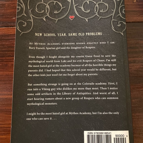 MYTHOS ACADEMY SPINOFF #1 (SPARTAN HEART) - Picture 2 of 2